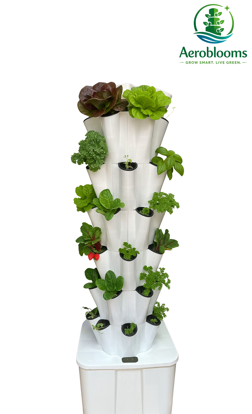 Apex 30 - Aeroponics Tower for home outdoor garden
